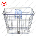 Basket For Bike Cruiser Stainless Steel Wire Basket For Commuter Bike Supplier